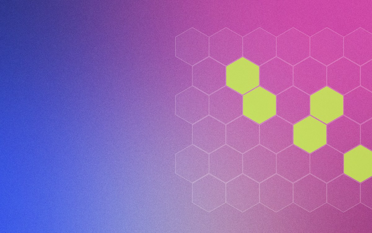 Hexagon grid illustrating NFT membership passes and loyalty rewards